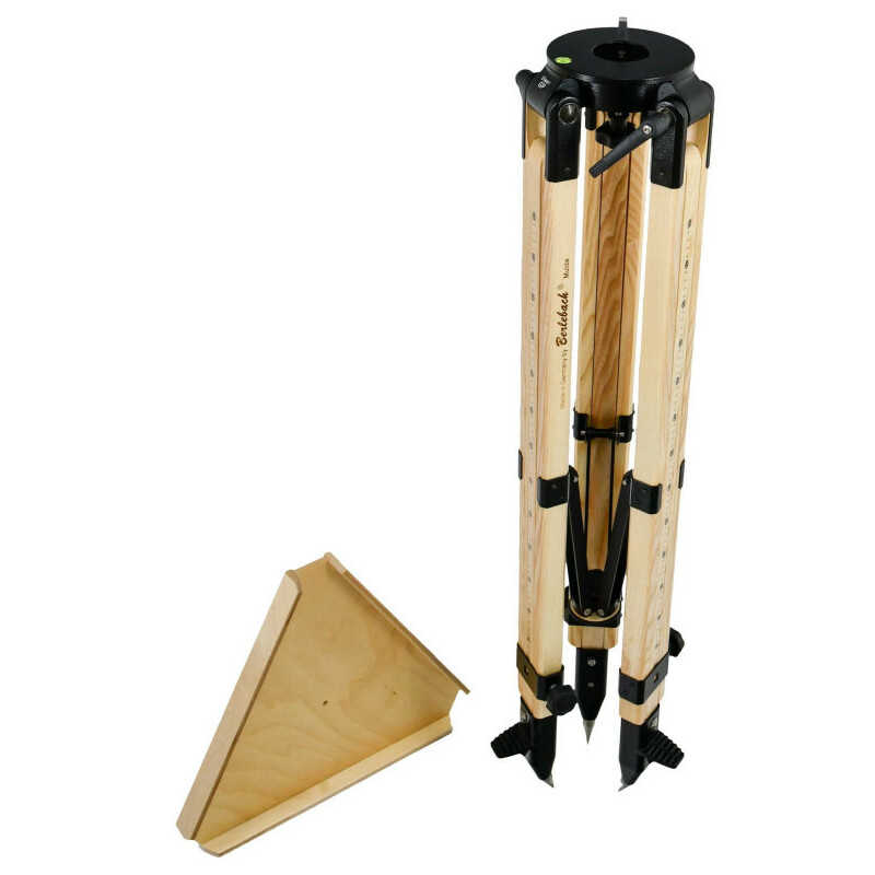 Berlebach Tripé Uni 28 com placa de suporte plana de 3/8