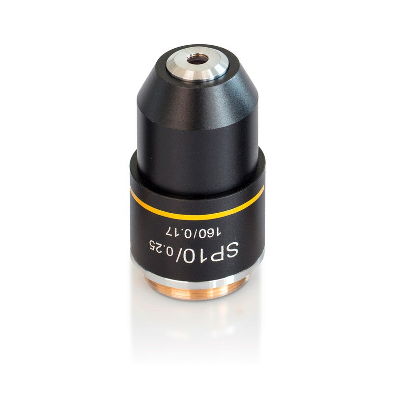 Kern objetivo Objetiva, OBB-A1563, e-plan, achro, 10x/0.25, w.d. 5.65mm, Anti-Fungus