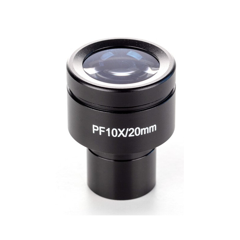Kern Oculares de Ø 23,2 mm, OBB-A1617, HWF 10x/Ø20mm, com escala de 0,1 mm, High-Eye-Point, Anti-Fungus