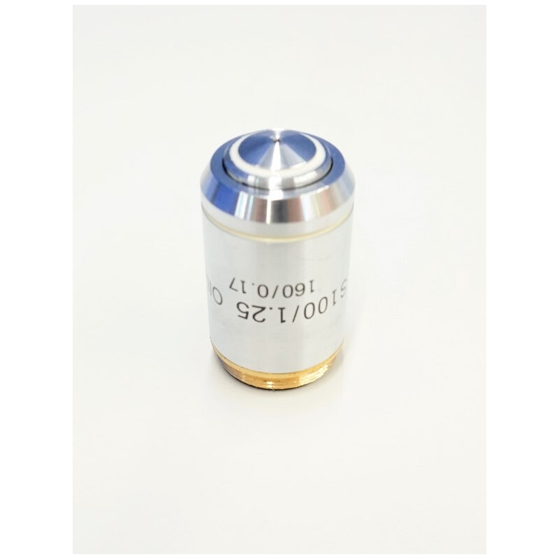 Kern objetivo Objetiva, OBB-A3207, acro, 100x/1.25, óleo, com mola, u.i. 0.2mm