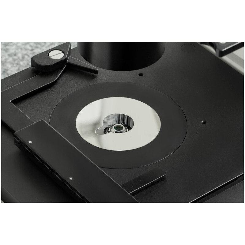 Kern Microscópio invertido OCM 168, FL, PH, trino, Condensador N.A. 0,3 fixo, 10x-40x, LED 5W, Al/Dl