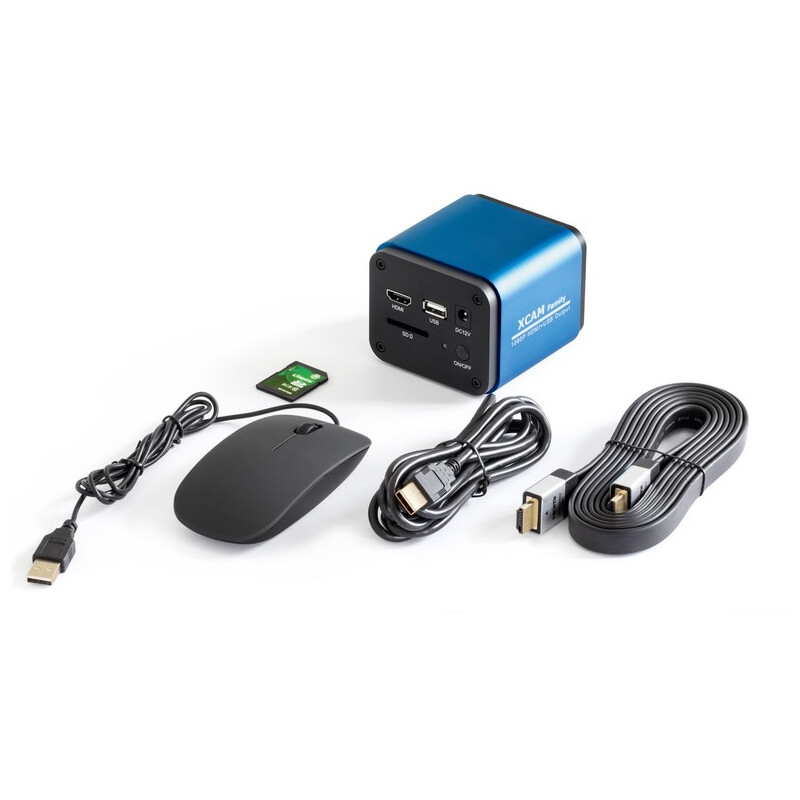 Kern Câmera Câmara ODC 852, cor, CMOS, 1/1,8", 2,4 µm, 30/25 fps, 5 MP, USB/Wifi