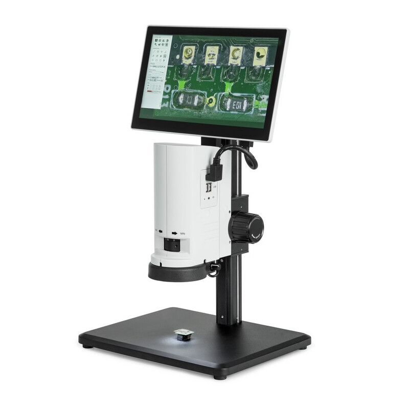 Kern Microscópio OIV 254, Digital, 0,7x-5x, LED, Al, HDMI