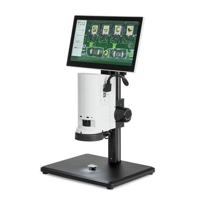 Kern Microscópio OIV 255, Digital, 0,7x-5x, LED, Al, HDMI