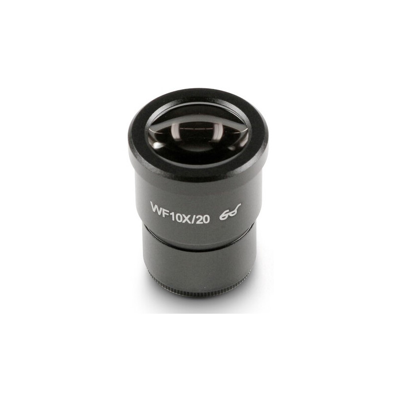 Kern Ocular Ø 30 mm, OZB-A4635, HWF 10x/Ø20mm, com escala 0,1mm, High-Eye-Point, Anti-Fungus