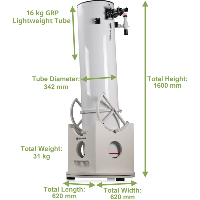 Bresser Telescópio Dobson N 305/1525 Messier Hexafoc DOB