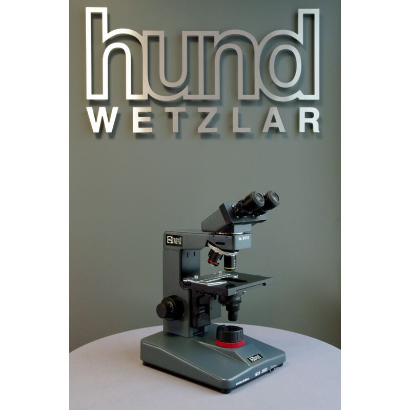 Hund Microscópio Mikroskop H 600 Wilo-Prax PL limited Edition
