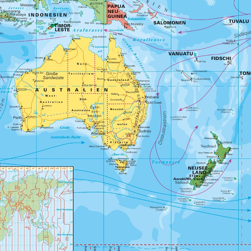 Stiefel Mapa mundial Margem da bandeira política (140 x 100 cm)