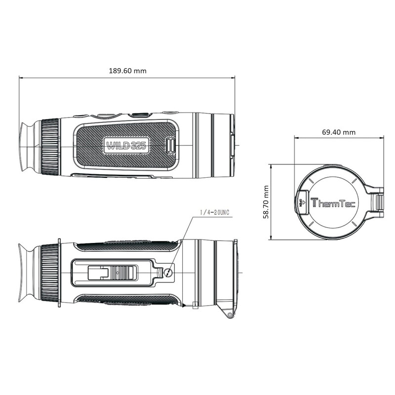 ThermTec Câmara térmica Wild 325