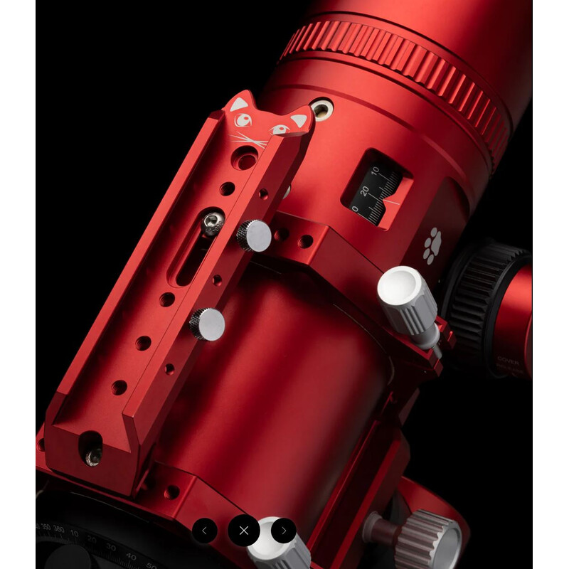 William Optics Refrator apocromático AP 71/350 RedCat 71 WIFD