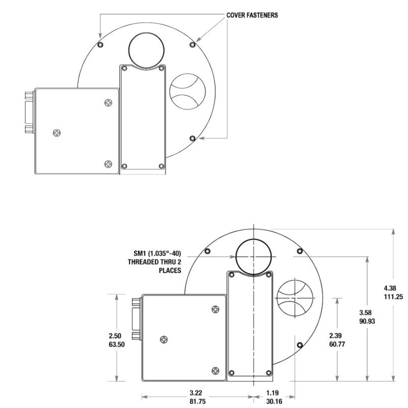 Andover Roda de filtros motorizada 12x12,5mm