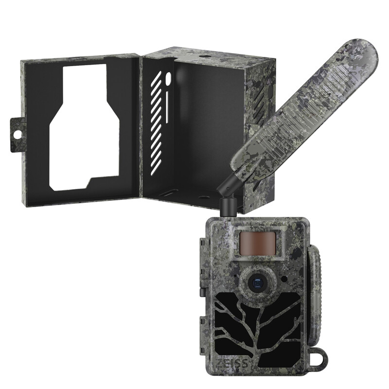 ZEISS Câmera foto selvagem Conjunto Secacam 5 e caixa metálica