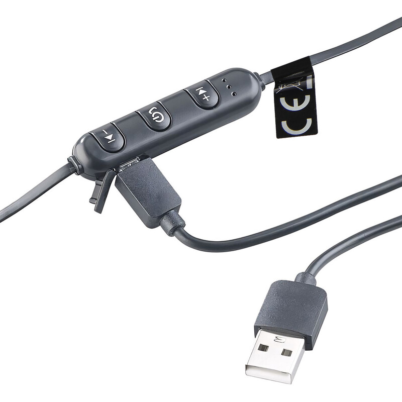 Auvisio Auscultadores intra-auriculares Stereo Bluetooth com íman, Bluetooth 5.0
