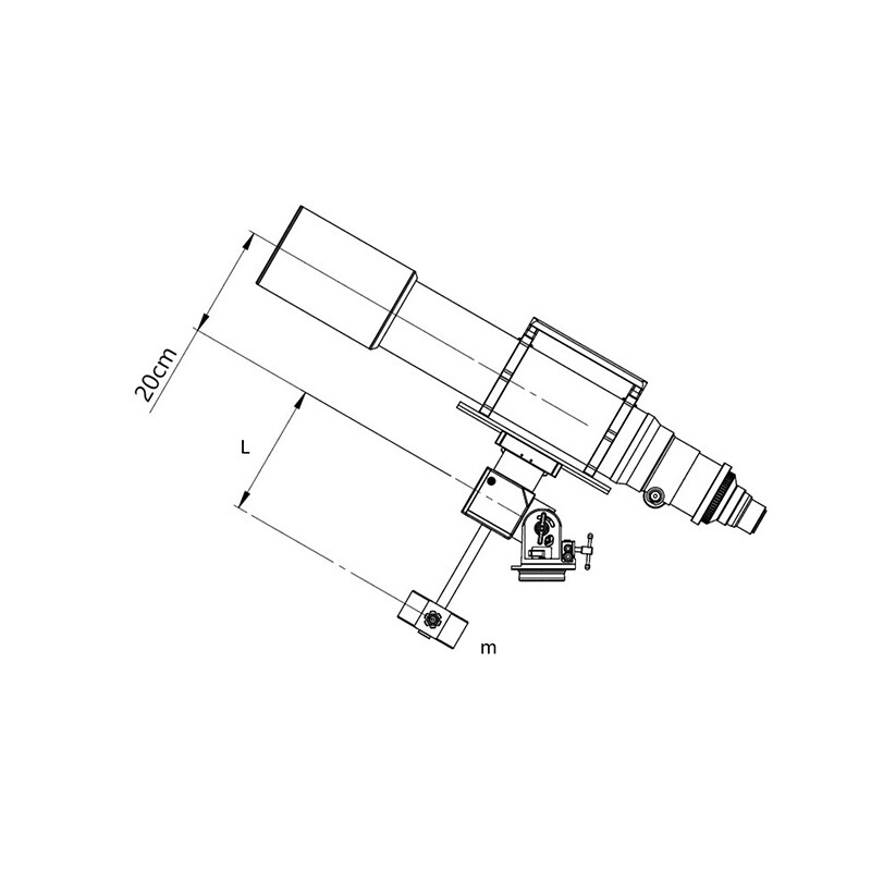 William Optics Montagem ZWO AM5N RedCat Edição Limitada