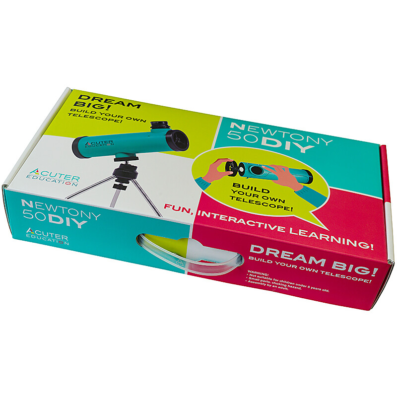 Acuter Telescópio N 50/200 Newtony 50 Discovery DIY