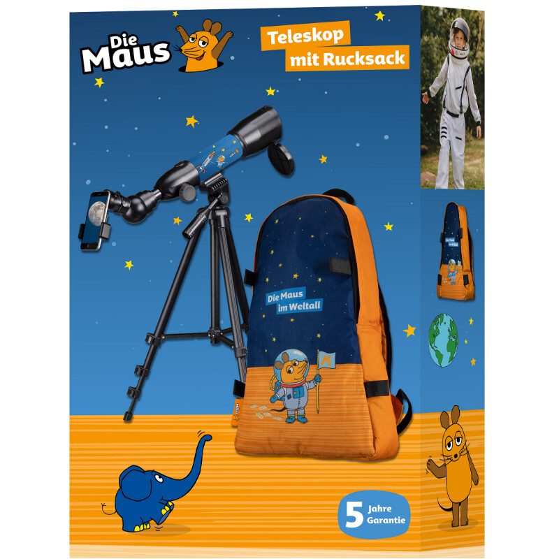 DieMaus Telescópio AC 50/350 com Mochila