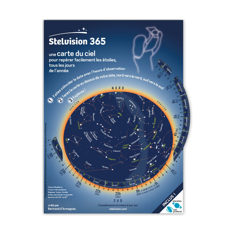 Stelvision Carta de estrelas 365