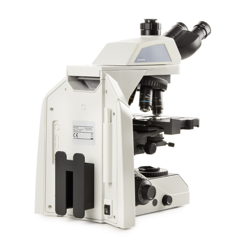 Euromex Microscópio Achios-X Observer, AX.1053-PLi, trino, EWF 10x/22 mm, plan PLi 4/10/S40x IOS, 3 W NeoLED