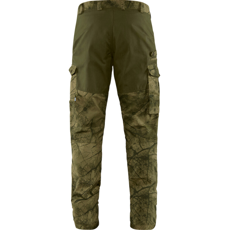 Fjällräven Calças de caça Barents Pro M, 626-662 Verde Camo-Floresta profunda, 50