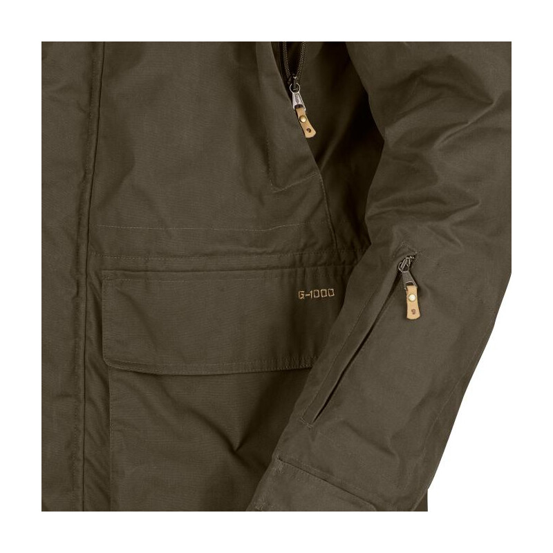 Fjällräven Casaco acolchoado Brenner Pro M, 662 Deep Forest, tamanho XL
