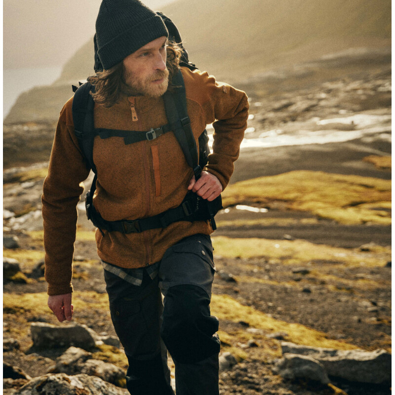 Fjällräven Casaco Buck Fleece M, 230 Castanho, S