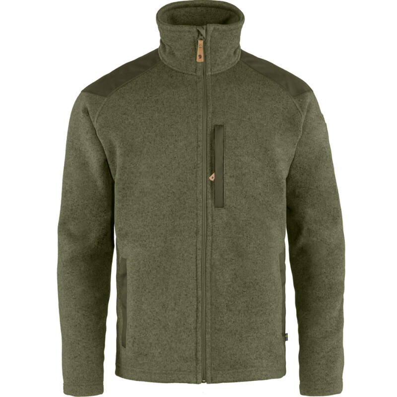 Fjällräven Buck Fleece M, 625-662 Verde-louro-Floresta profunda, S