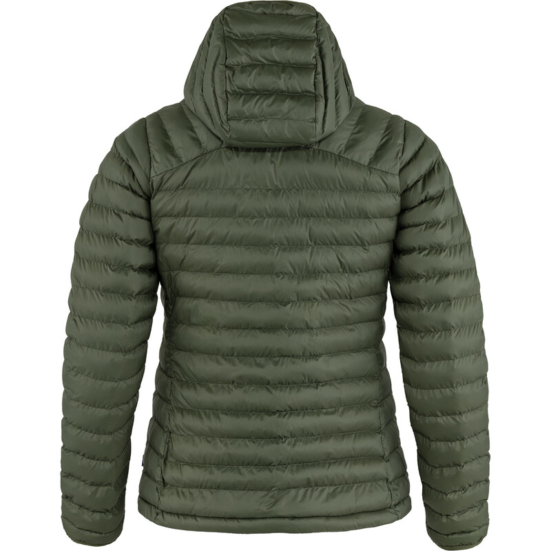 Fjällräven Casaco com capuz Expedition Lätt W, 662 Deep Forest, L