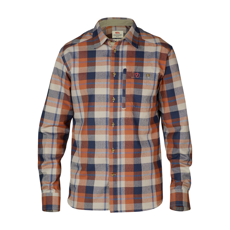 Fjällräven Camisa Fjällglim M, 215 Folha de outono, tamanho S