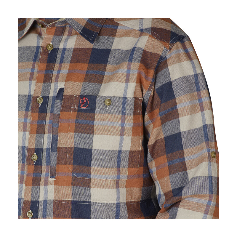 Fjällräven Camisa Fjällglim M, 215 Folha de outono, tamanho S