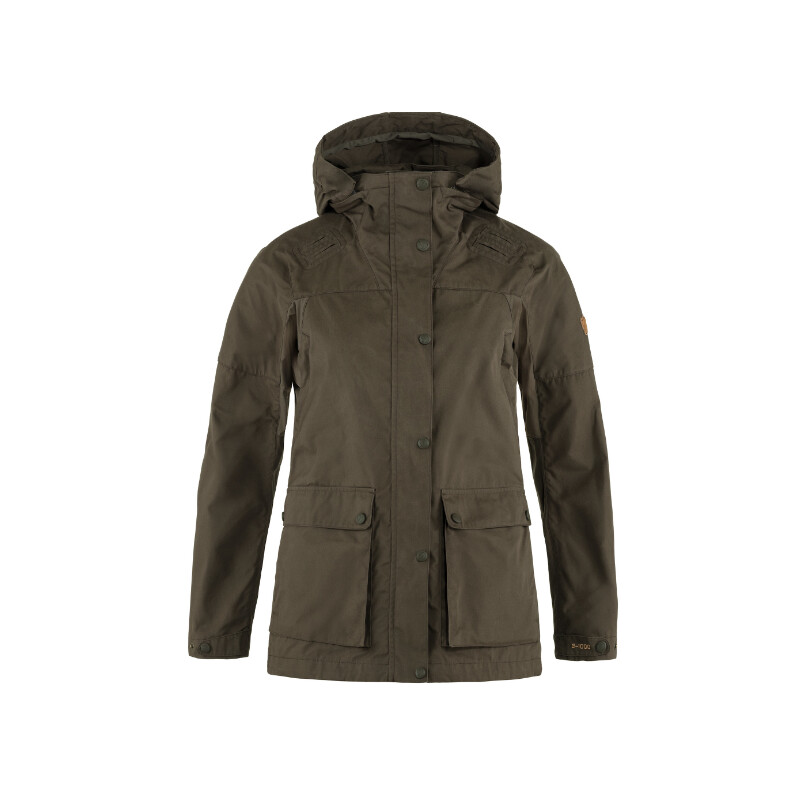 Fjällräven Casaco Forest Hybrid W, 633 Dark Olive, XL
