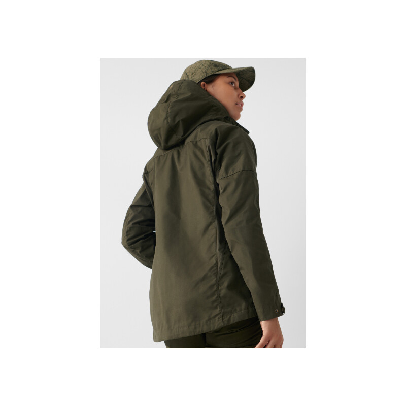 Fjällräven Casaco Forest Hybrid W, 633 Dark Olive, XL
