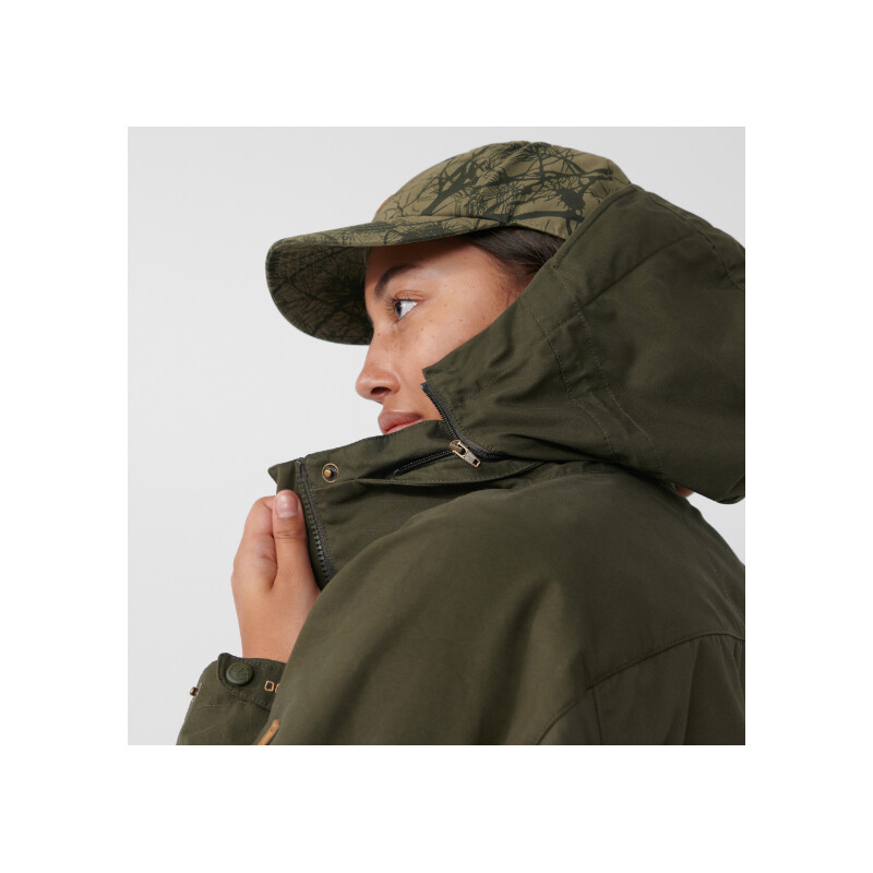 Fjällräven Casaco Forest Hybrid W, 633 Dark Olive, XL