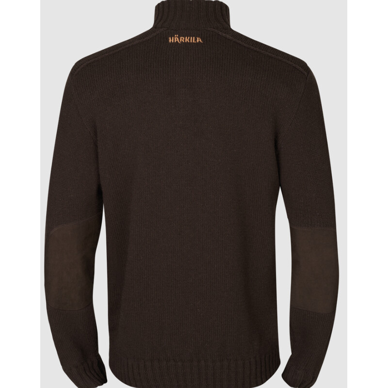 Härkila Pulôver de malha Annaboda 2.0 HSP, castanho Demitasse, tamanho XXL