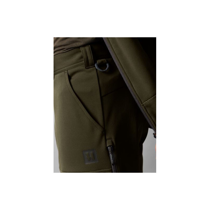 Härkila Calças Deer Stalker Light, verde salgueiro/castanho sombra tamanho 48