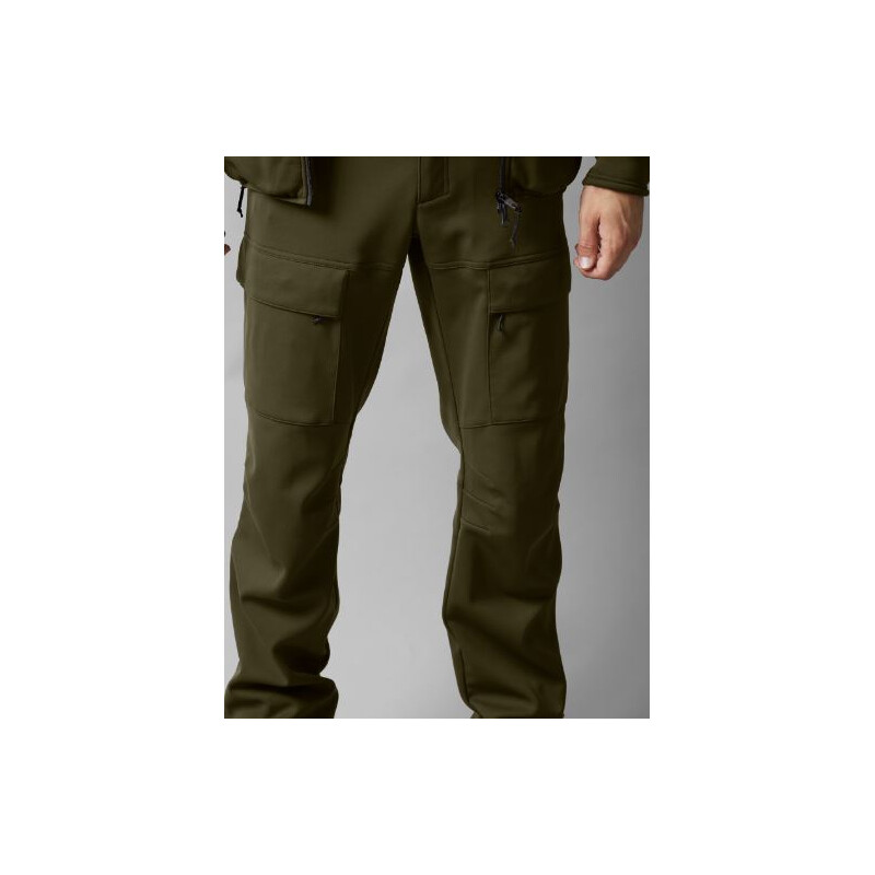 Härkila Calças Deer Stalker Light, verde salgueiro/castanho sombra tamanho 48