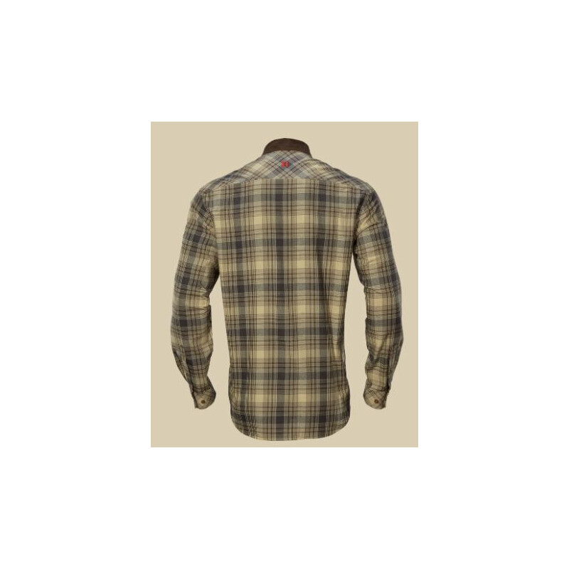 Härkila Camisa Driven Hunter, xadrez teca claro, tamanho XL