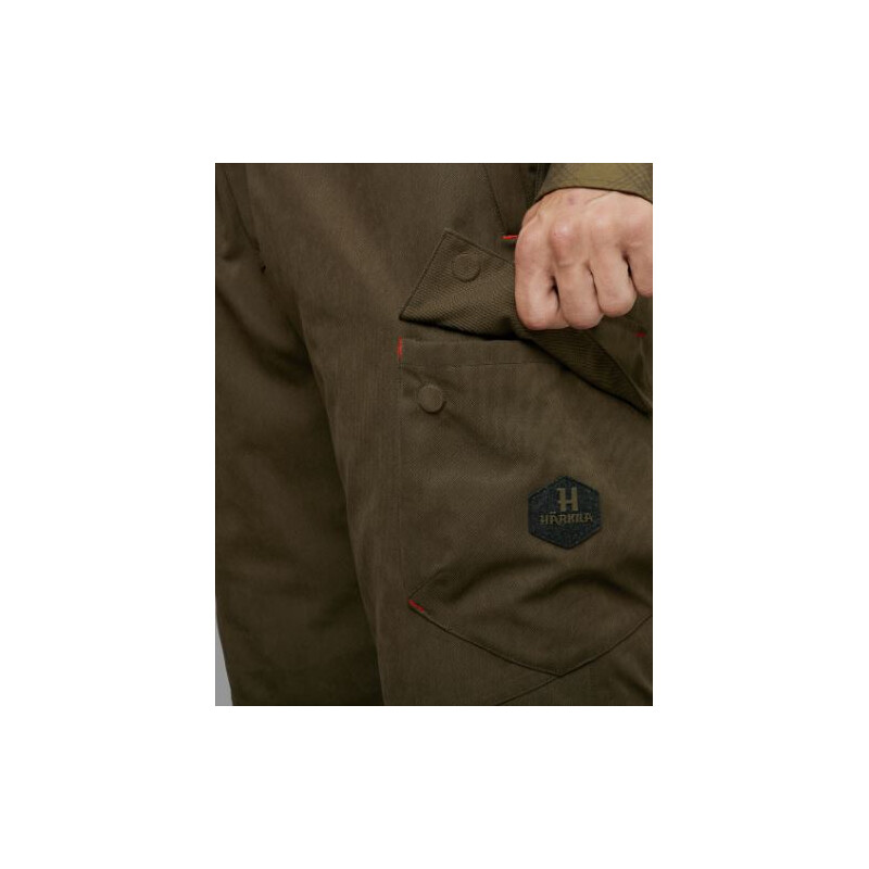 Härkila Calças Driven Hunter HWS Insulated, verde Willow, tamanho 52