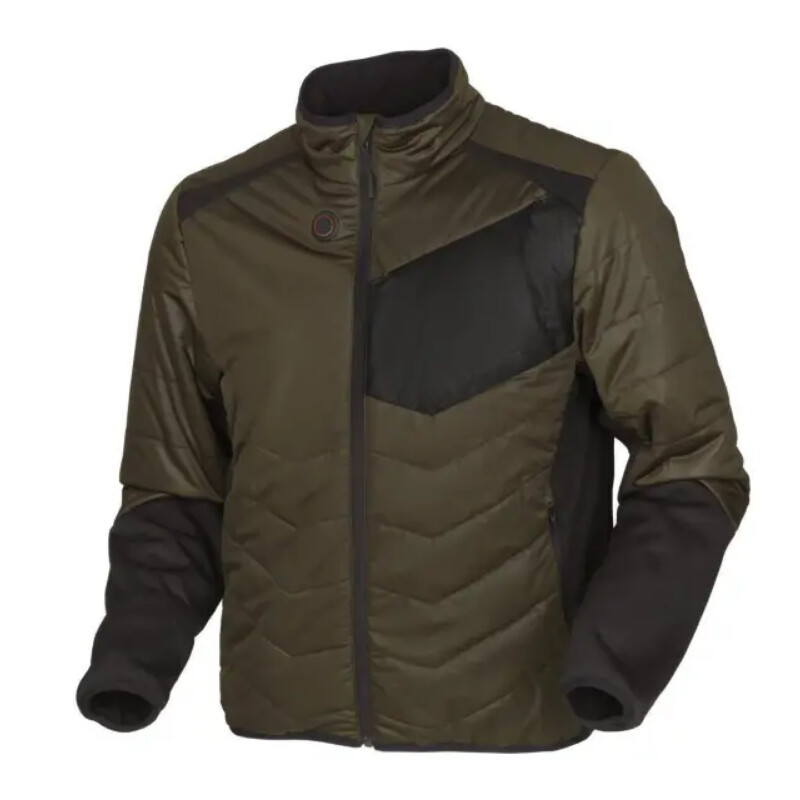 Härkila Casaco aquecido, verde Willow/preto, tamanho S