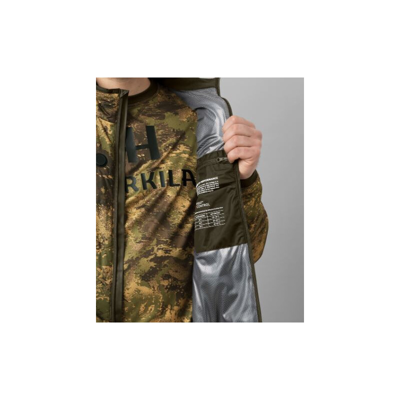 Härkila Colete aquecido Camo, AXIS MSP®Verde floresta , tamanho M