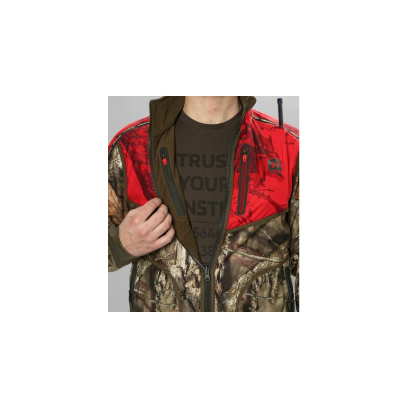 Härkila Casaco Kamko camo reversível WSP Verde caça/MossyOak®Break-up Country®, XXL