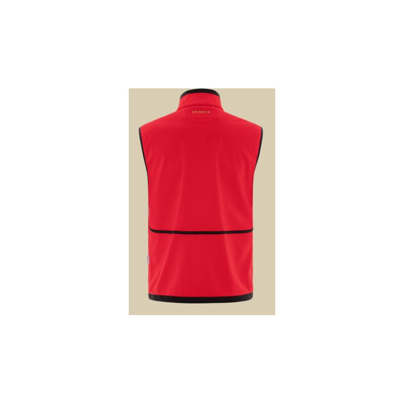 Härkila Colete de lã Kamko, castanho/vermelho, tamanho M