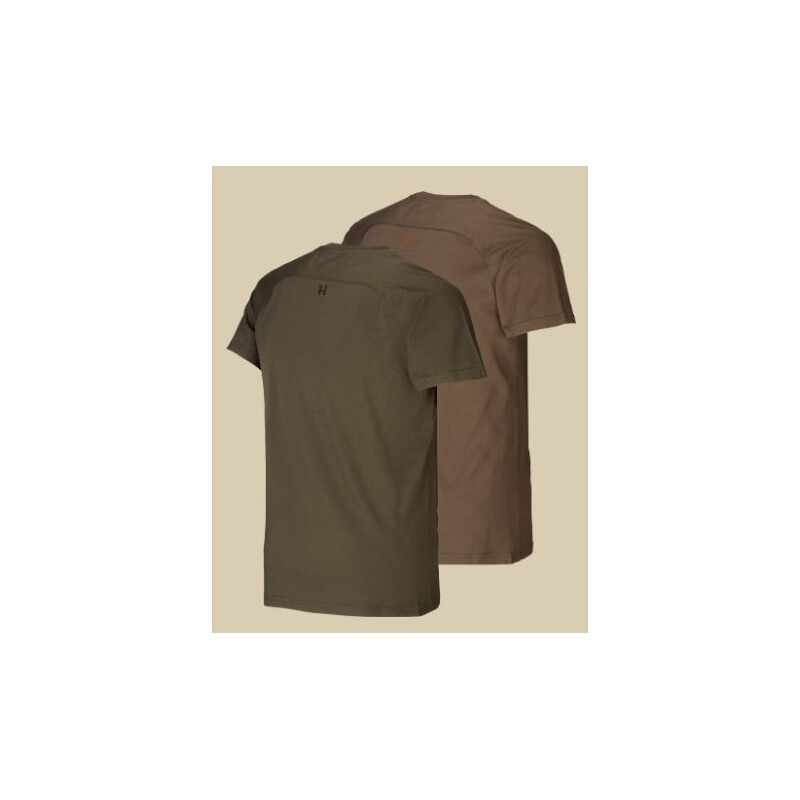 Härkila T-Shirt com logótipo 2 unidades ASDO tamanho L