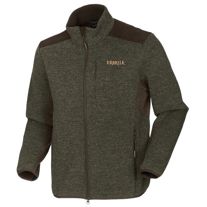 Härkila Casaco de malha polar Metso Active, verde Willow, tamanho XXL