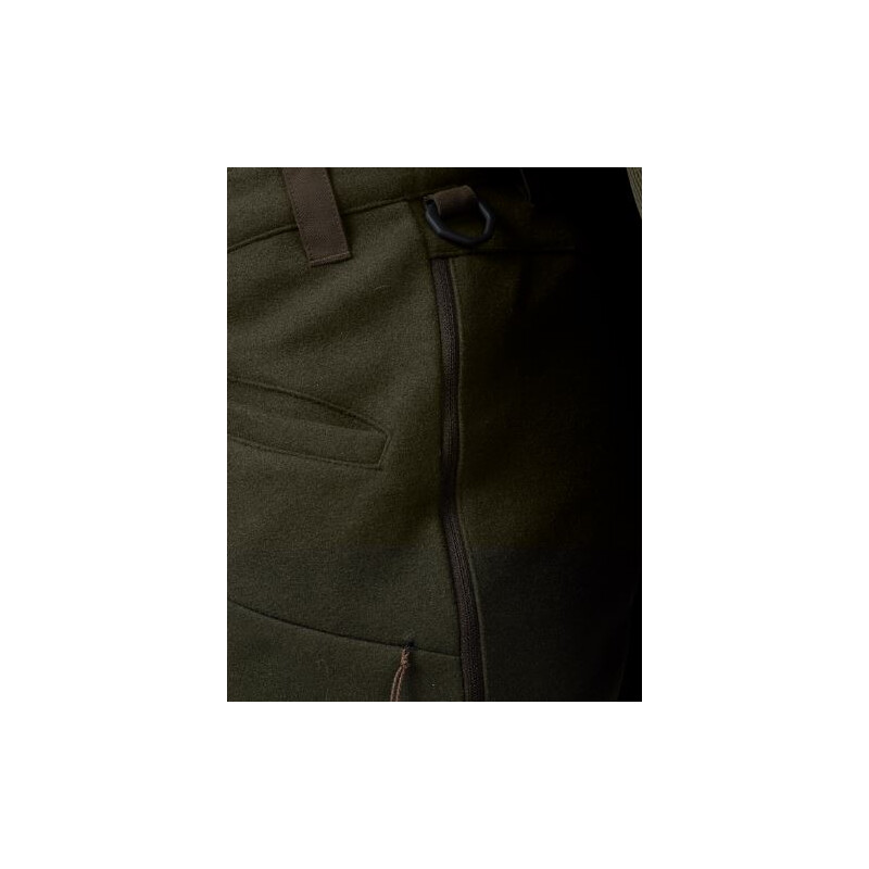 Härkila Calças Metso Hybrid para mulher, verde Willow, tamanho 40