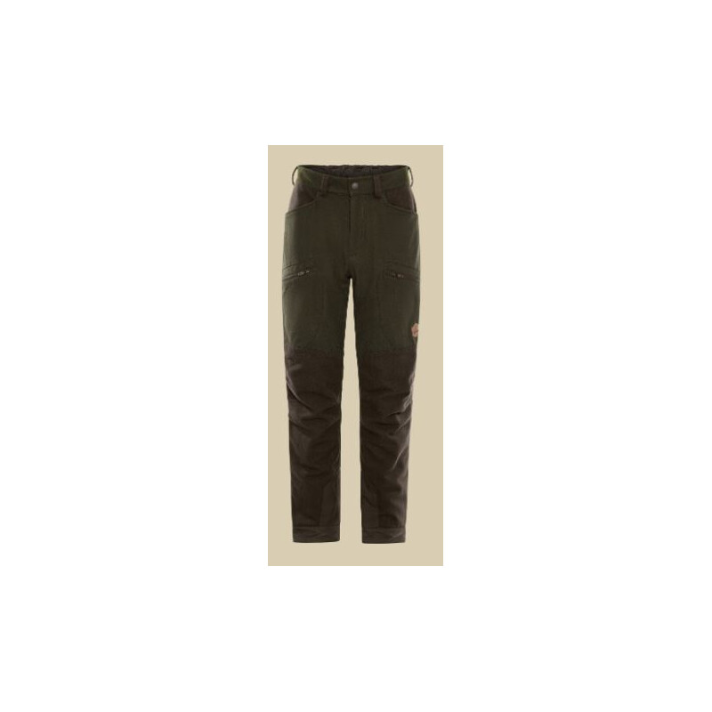 Härkila Calças de inverno Metso para mulher, verde Willow/castanho sombra, tamanho 42