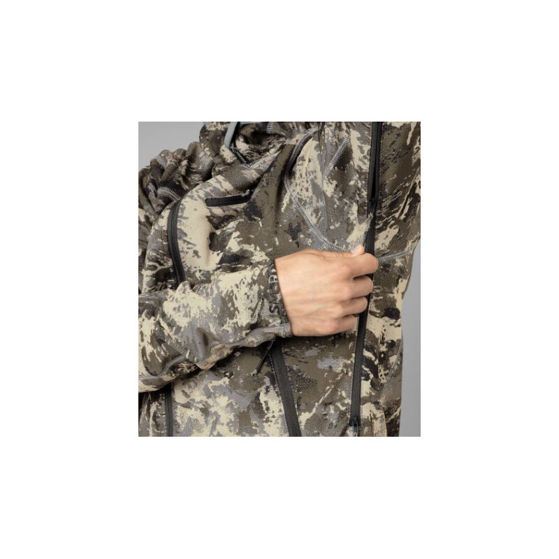 Härkila Casaco com capuz Expedition Fleece da Mountain Hunter tamanho XXL