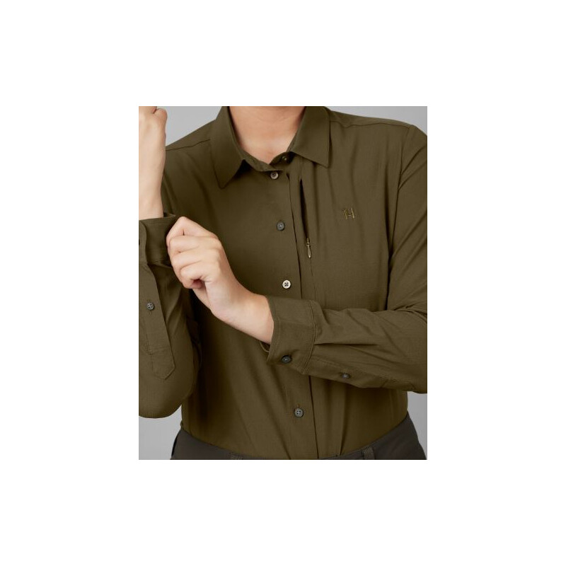 Härkila Blusa de trail, verde Willow tamanho XL