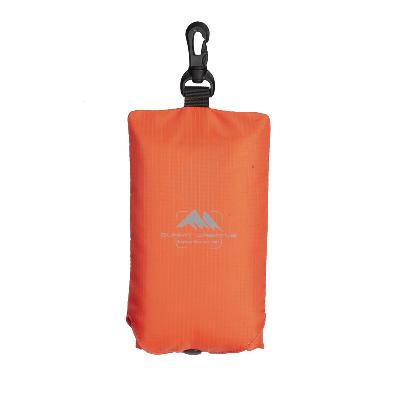 Summit-Creative Poncho de chuva laranja