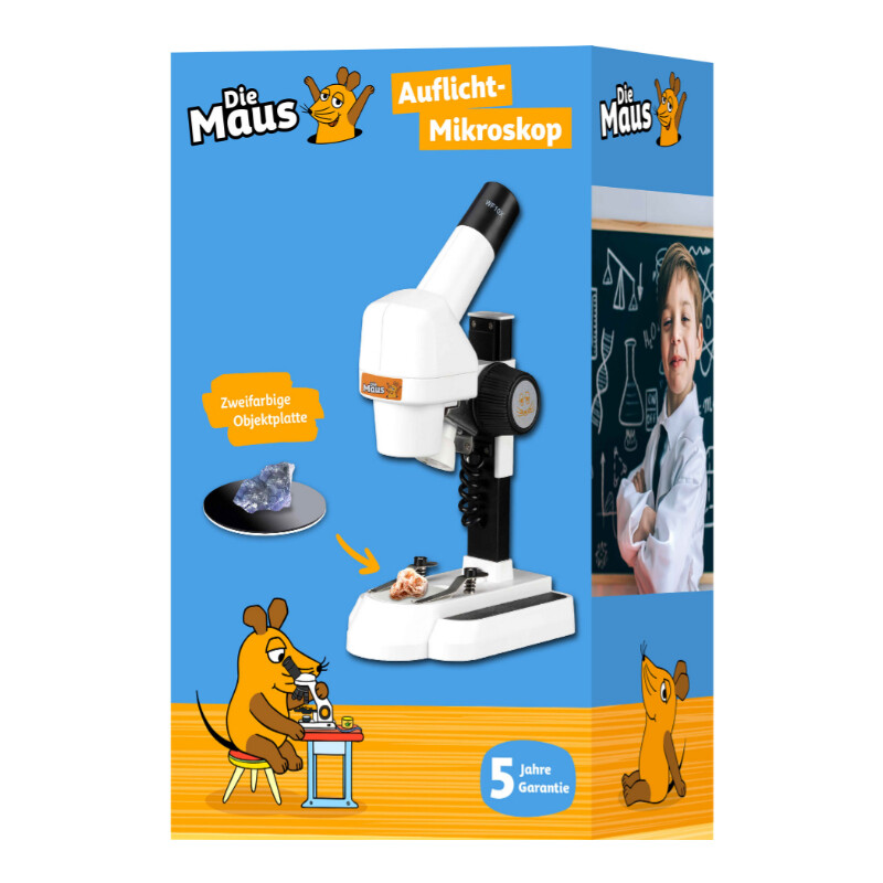 DieMaus Microscópio de luz refletida para Kinder