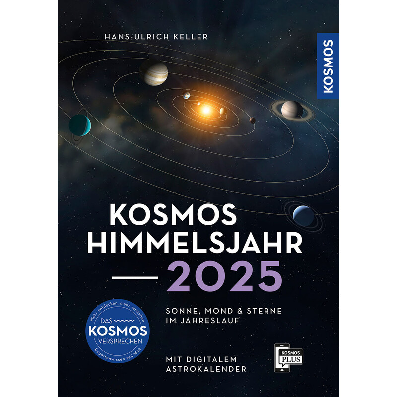 Kosmos Verlag Almanaque O ano celeste de 2025